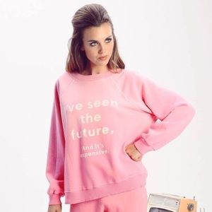 Wildfox “I’ve seen the future” crewneck sweatshirt